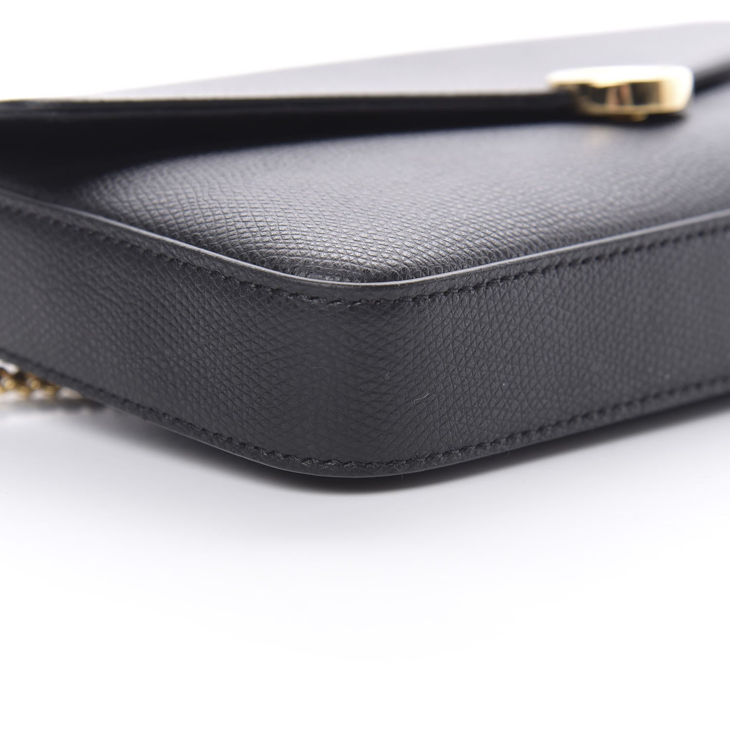 Fendi Vitello Cruise F is Fendi Envelope Wallet on Chain with Pouches Black 11 of 12