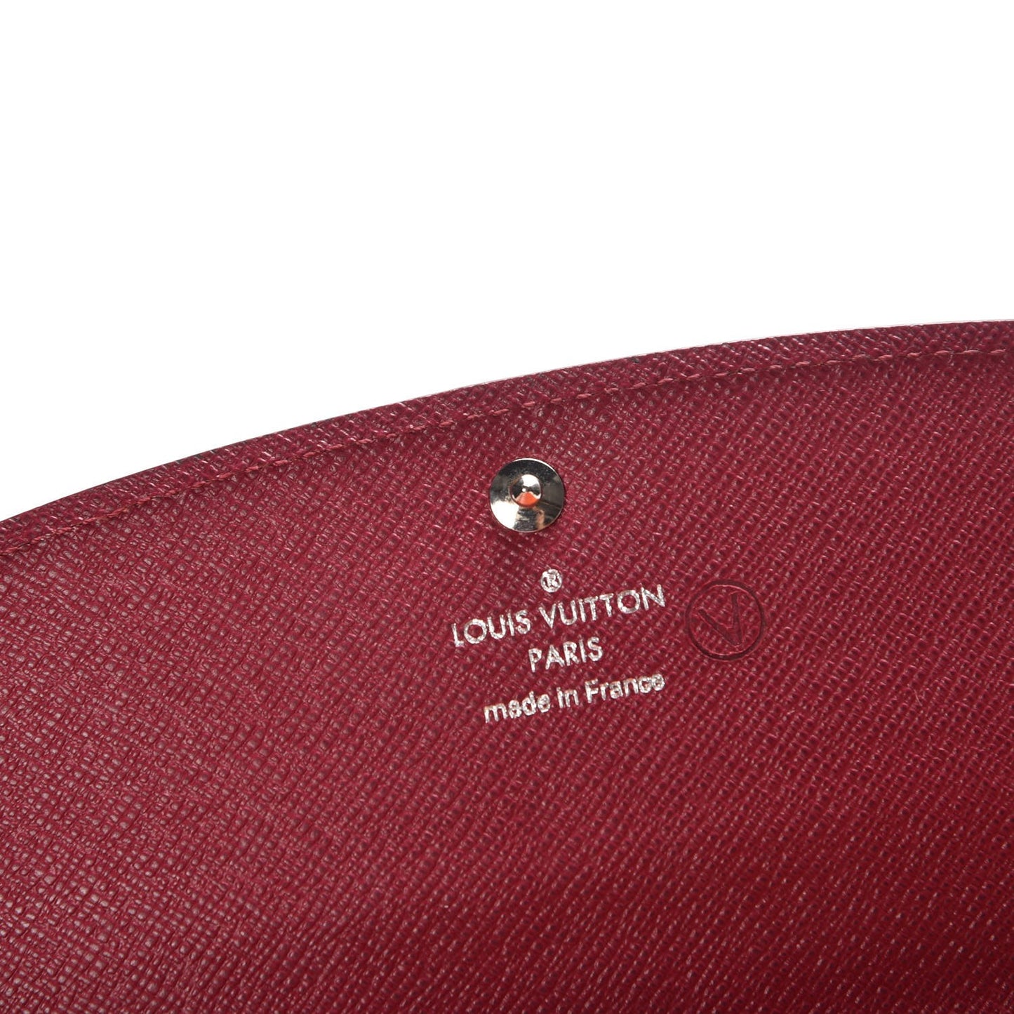 Epi Emilie Wallet Coquelicot