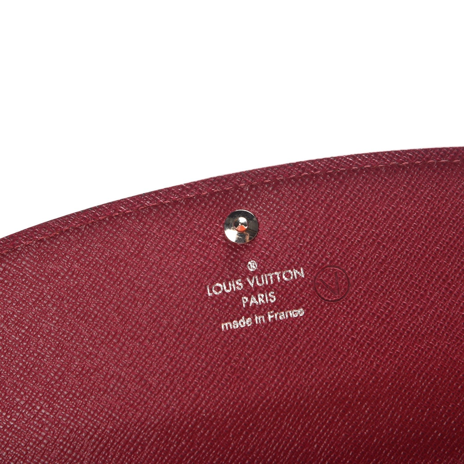 Louis Vuitton Epi Emilie Wallet Coquelicot 5 of 7