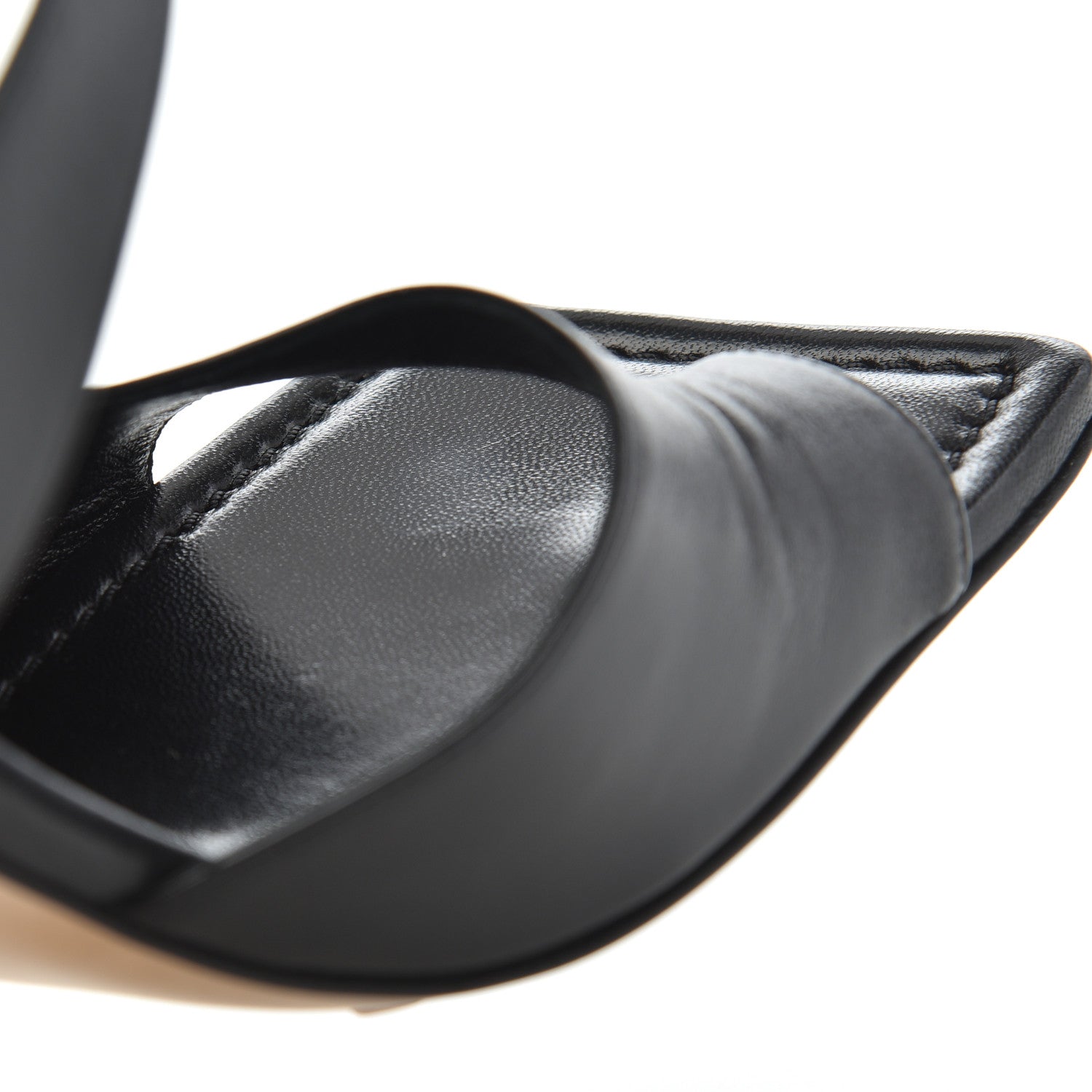 Bottega Veneta Nappa Crunch Lux Sandals 38.5 Black 13 of 20