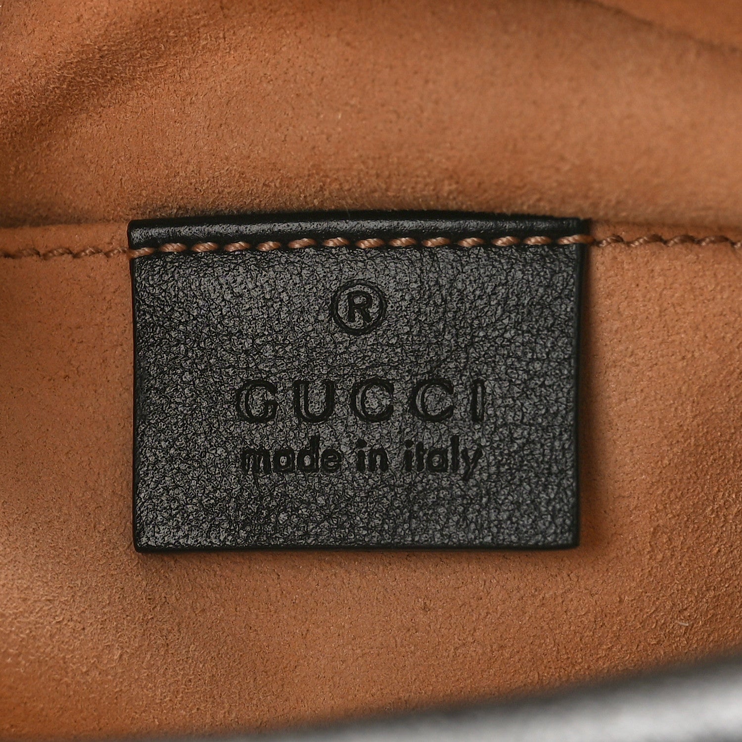 Gucci Monogram Matelasse Diagonal Small GG Marmont Chain Shoulder Bag Beige Black 6 of 10