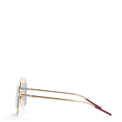 Christian Dior Split 1 Aviator Sunglasses Rose Gold 2 of 5