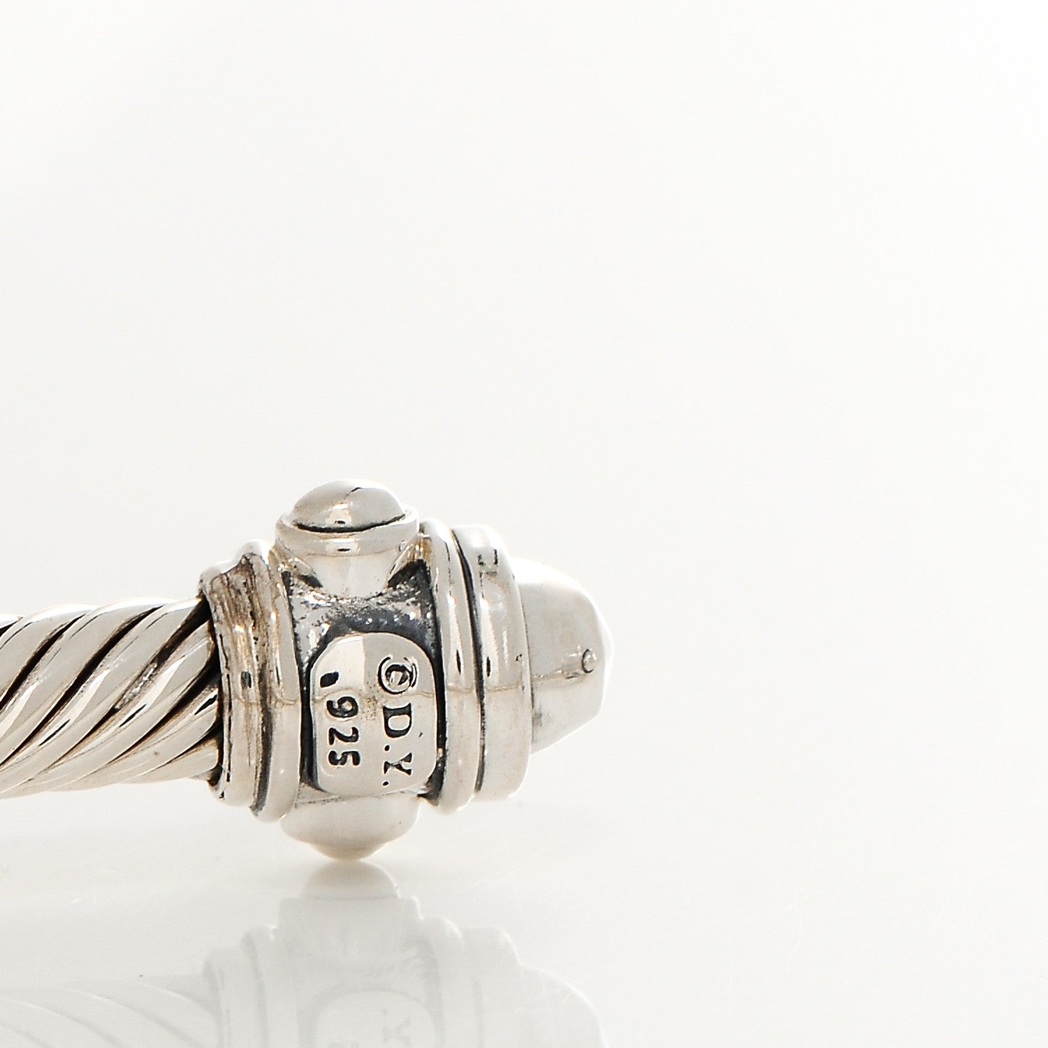 David Yurman Sterling Silver 5mm Renaissance Bracelet 4 of 5
