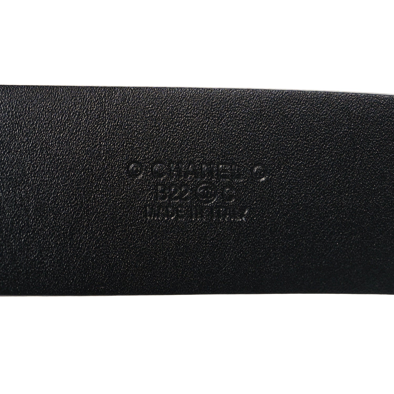 Chanel Calfskin Chain Belt 80 32 Black 5 of 7