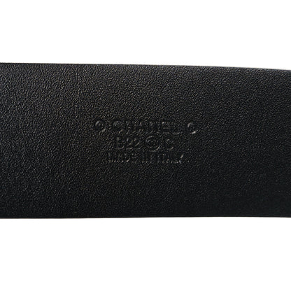 Chanel Calfskin Chain Belt 80 32 Black 5 of 7