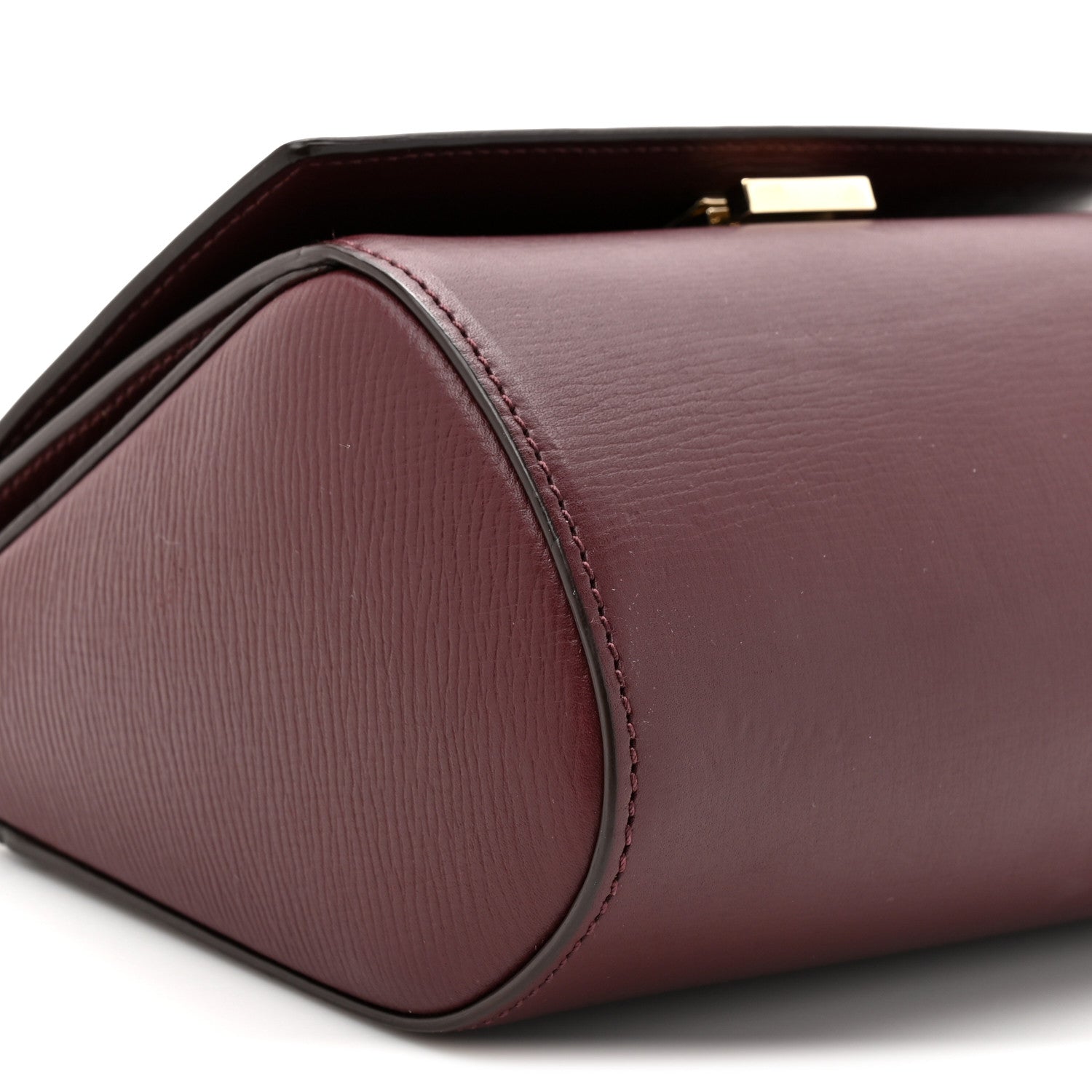 Givenchy Textured Calfskin Mini Pandora Box Chain Crossbody Bag Oxblood 10 of 10
