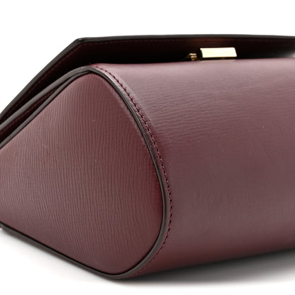 Givenchy Textured Calfskin Mini Pandora Box Chain Crossbody Bag Oxblood 10 of 10