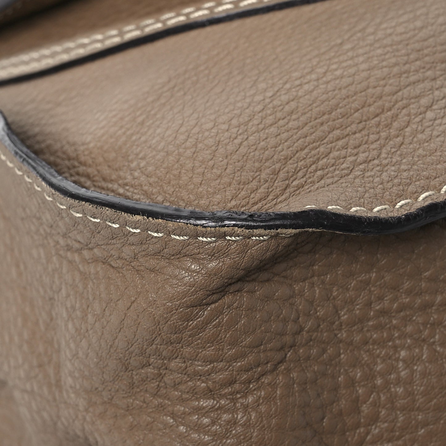 Calfskin Medium Marcie Saddle Shoulder Bag Motty Grey