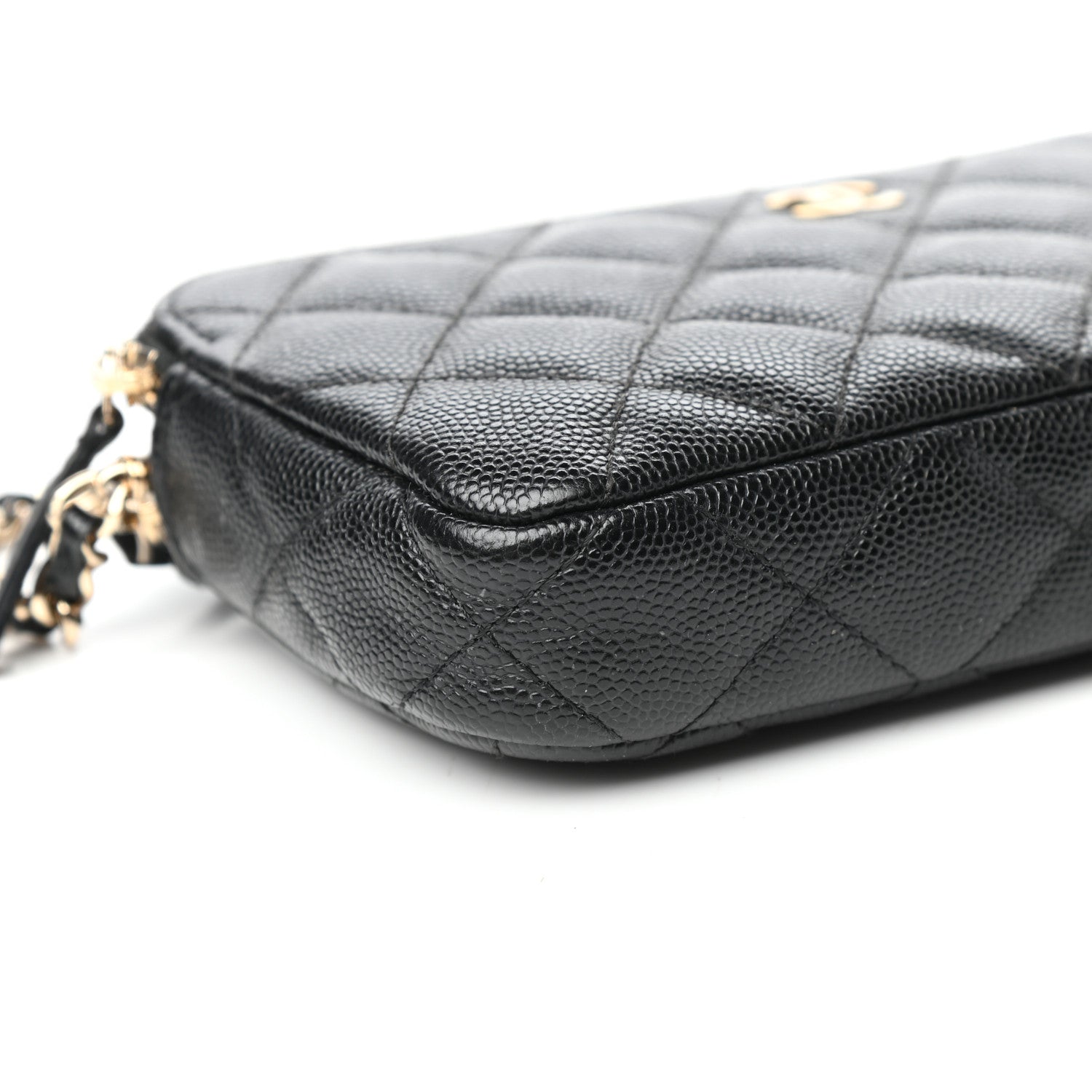 Chanel Caviar Quilted Small Clutch With Chain Black 8 of 9