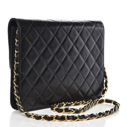 Chanel Lambskin Quilted Small Single Flap Black 3 of 10