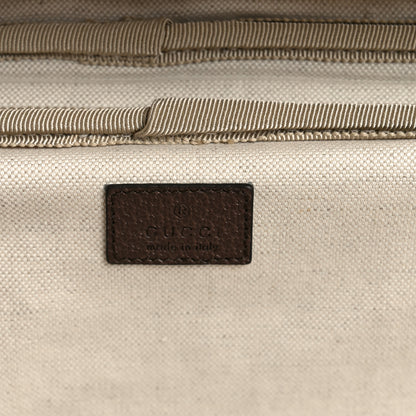 Gucci GG Supreme Monogram Web Medium Savoy Trolley Beige Ebony 5 of 10