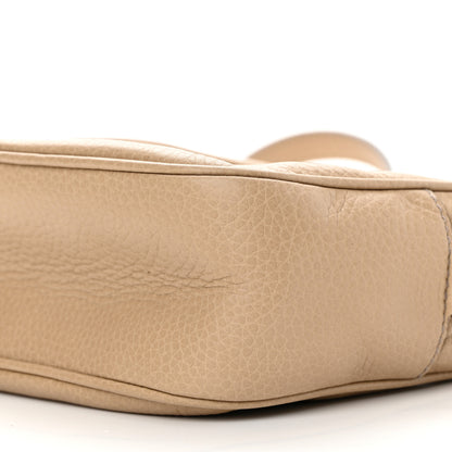 Gucci Pebbled Calfskin Small Soho Disco Bag Camelia 10 of 11