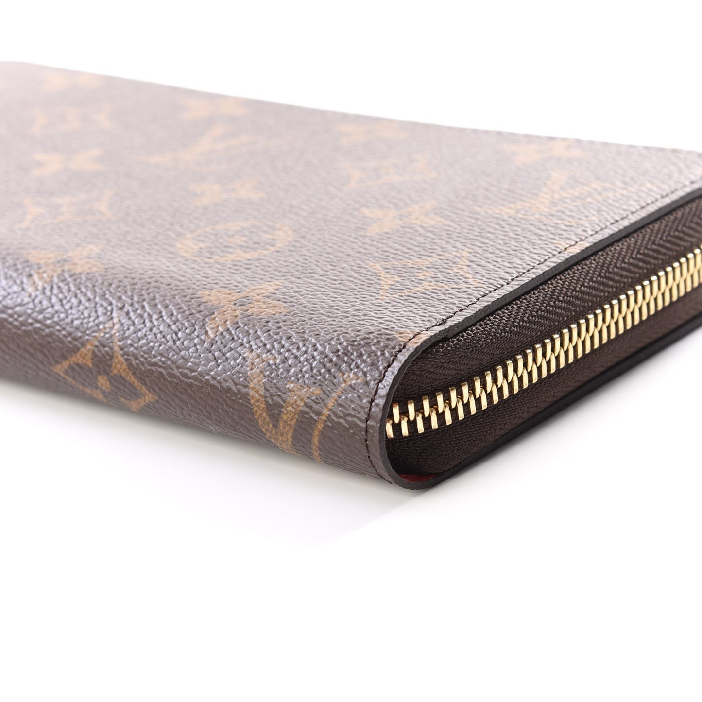 Monogram Zippy Wallet Coquelicot