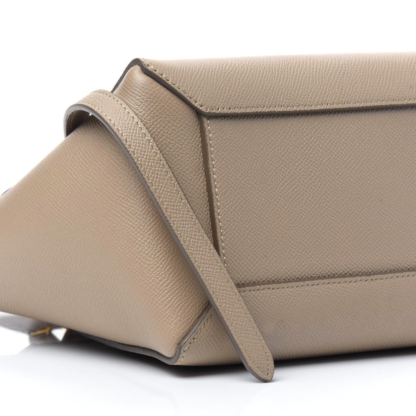 Grained Calfskin Micro Belt Bag Dune
