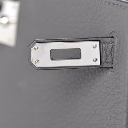 Hermes Togo Kelly Retourne 25 Etain 25 of 36