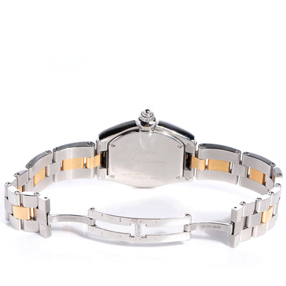 Cartier Stainless Steel 18K Yellow Gold 31mm Roadster Quartz Watch 3 of 5