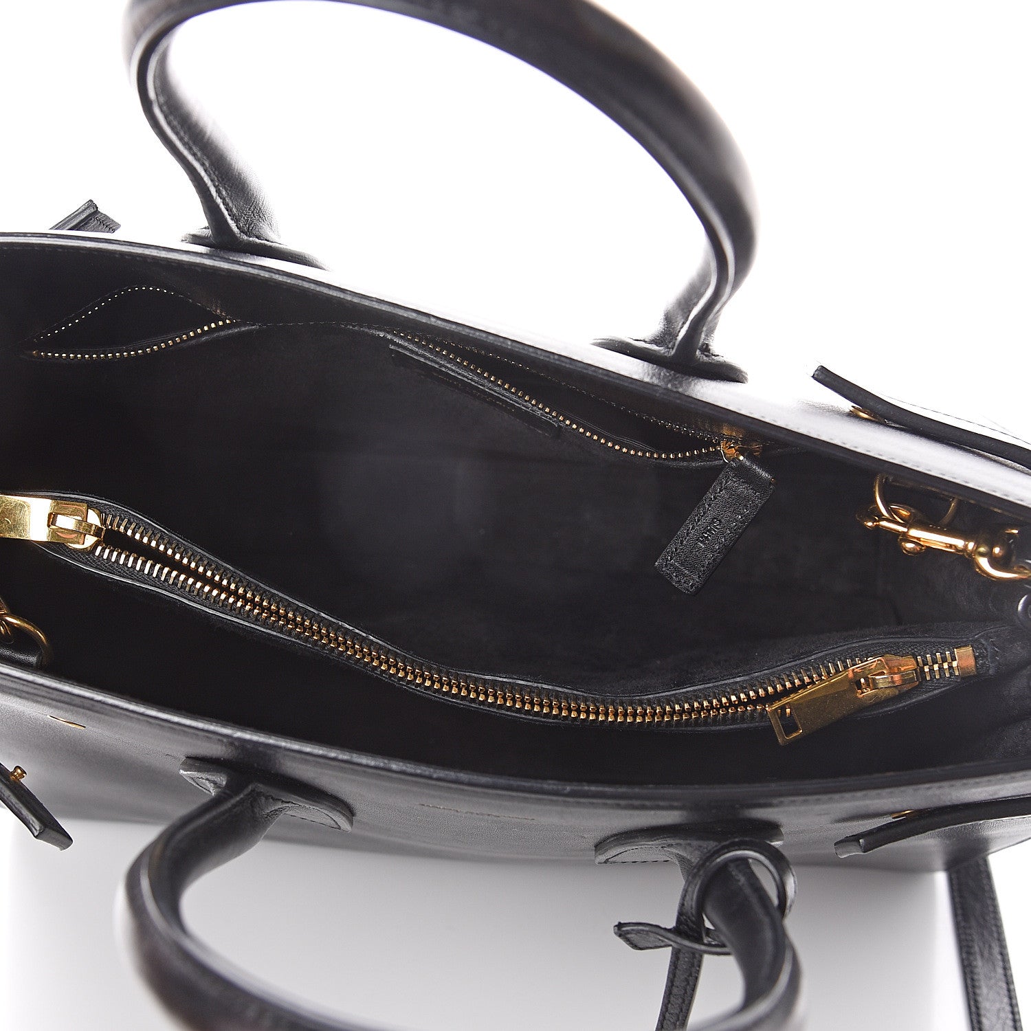 Saint Laurent Calfskin Small Sac De Jour Black 4 of 7