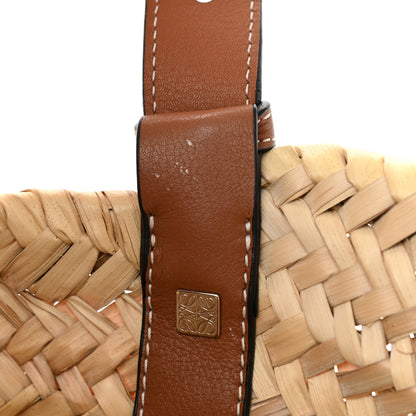 Loewe Raffia Small Basket Tote Bag Natural Tan 10 of 10
