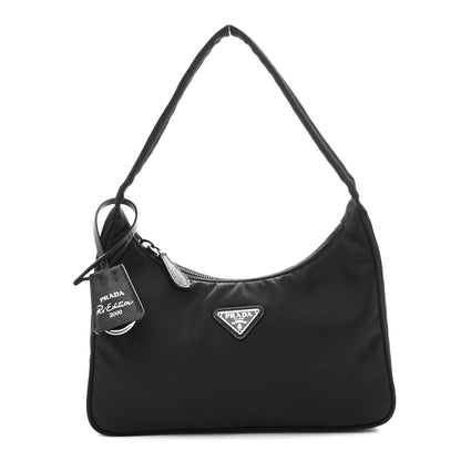 Prada Tessuto Nylon Mini Re-Edition 2000 Bag Black 1 of 11