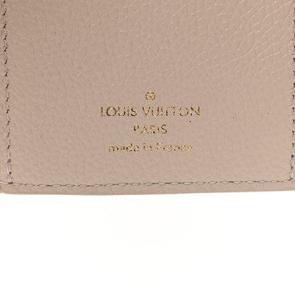 Louis Vuitton LOUIS VUITTON Empreinte Monogram Giant Victorine Wallet Degrade Neutral 6 of 7