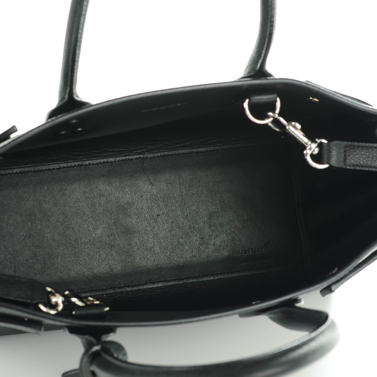 Saint Laurent Grained Calfskin Baby Sac De Jour Black 5 of 7