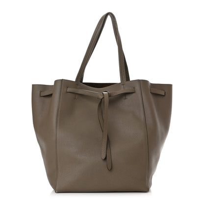 Celine Soft Grained Calfskin Medium Belt Cabas Phantom Taupe 1 of 12