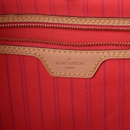 Louis Vuitton Damier Azur Delightful MM Pink 6 of 10