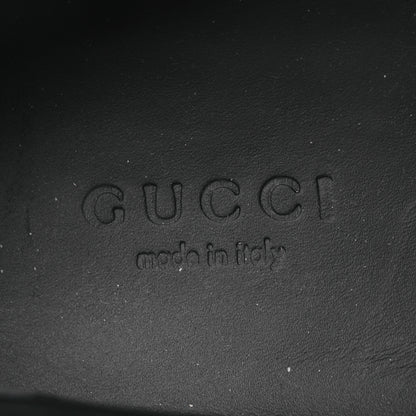 Gucci Spice Lux Womens Thea Web 20mm Platform Loafers 37 Black 9 of 11