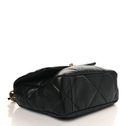 Chanel Goatskin Quilted Medium Chanel 19 Flap Black 4 of 9