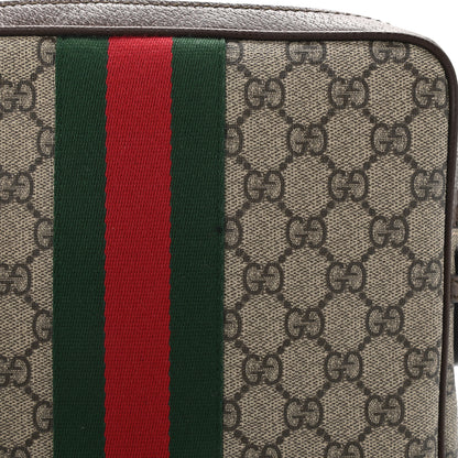 Gucci GG Supreme Monogram Web Small Ophidia Messenger Bag Brown 12 of 12