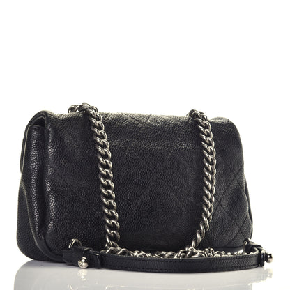 Chanel Caviar Quilted Mini Simply CC Flap Black 3 of 9