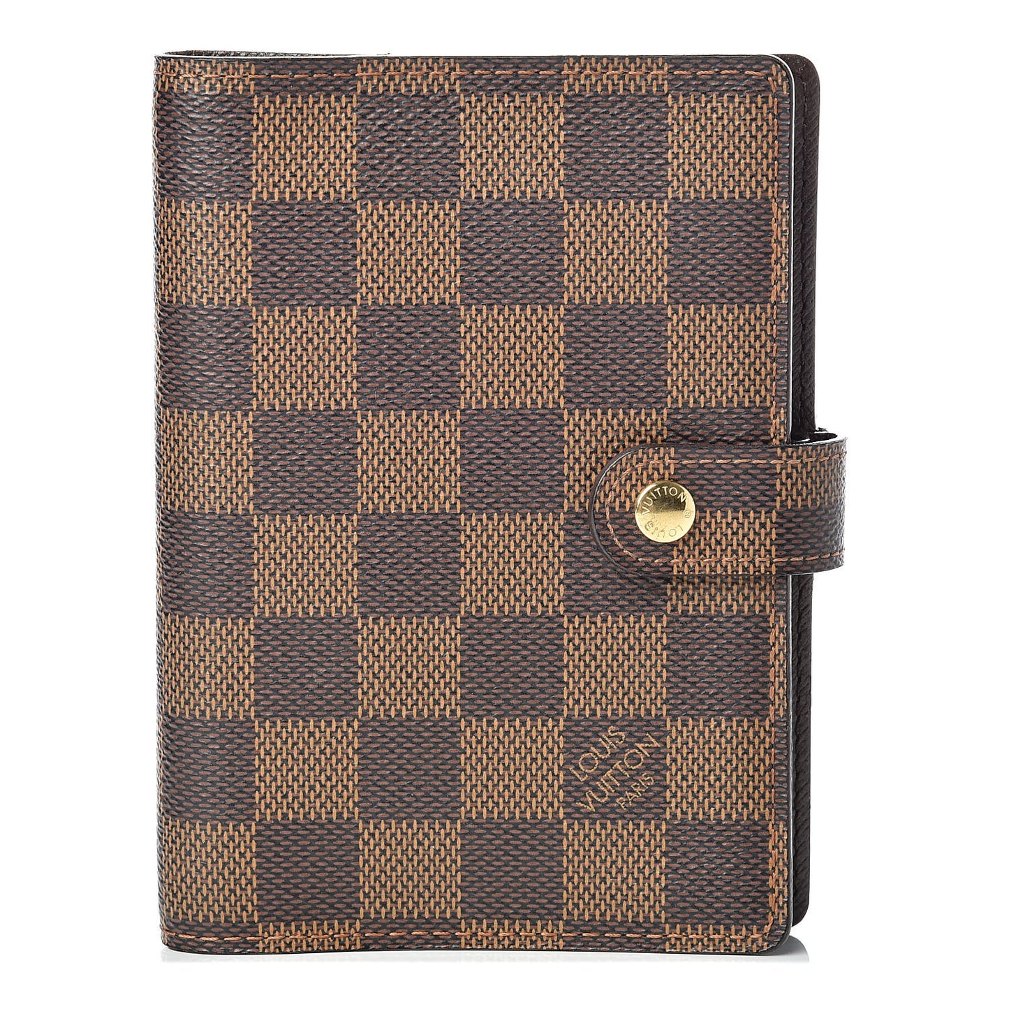 Damier Ebene Small Ring Agenda Cover