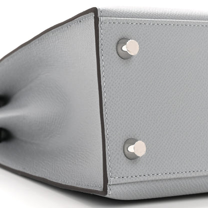 Hermes Epsom Kelly Sellier 25 Gris Pantin 9 of 11