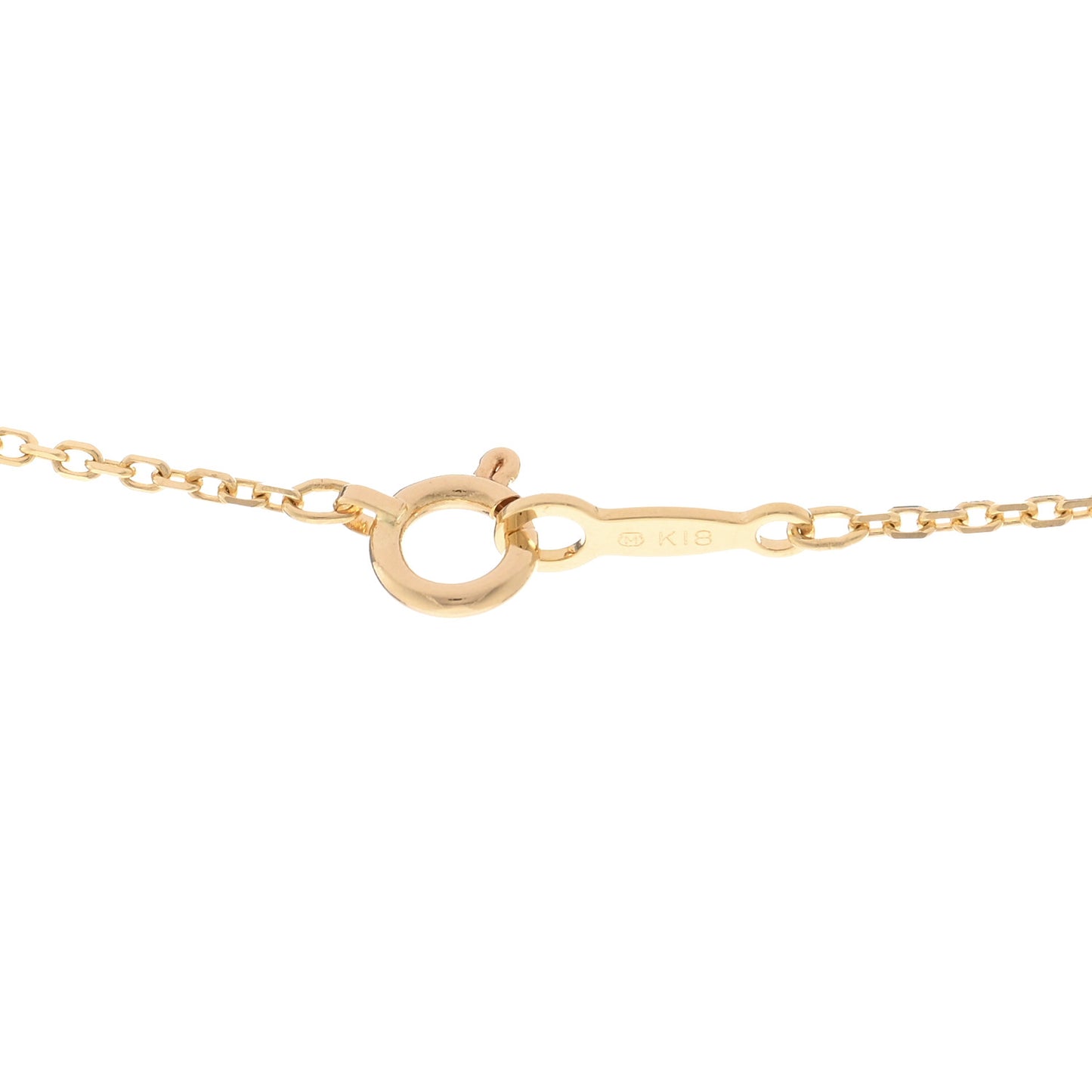 18K Yellow Gold 8mm Akoya Cultured Pearl Drop Pendant Necklace