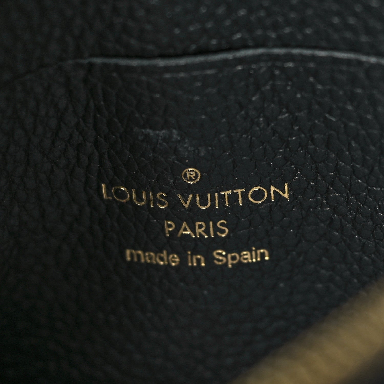 Louis Vuitton Empreinte Double Zip Pochette Black 7 of 9