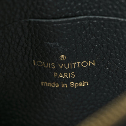 Louis Vuitton Empreinte Double Zip Pochette Black 7 of 9
