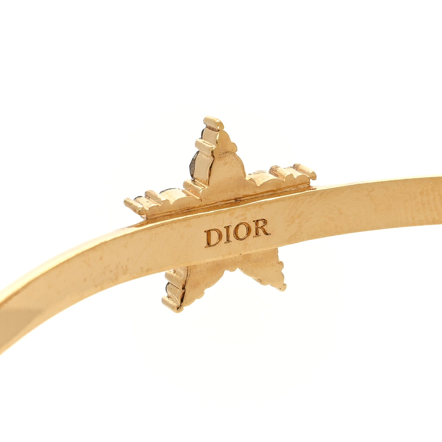 Christian Dior Clair D Lune Headband Gold 3 of 4