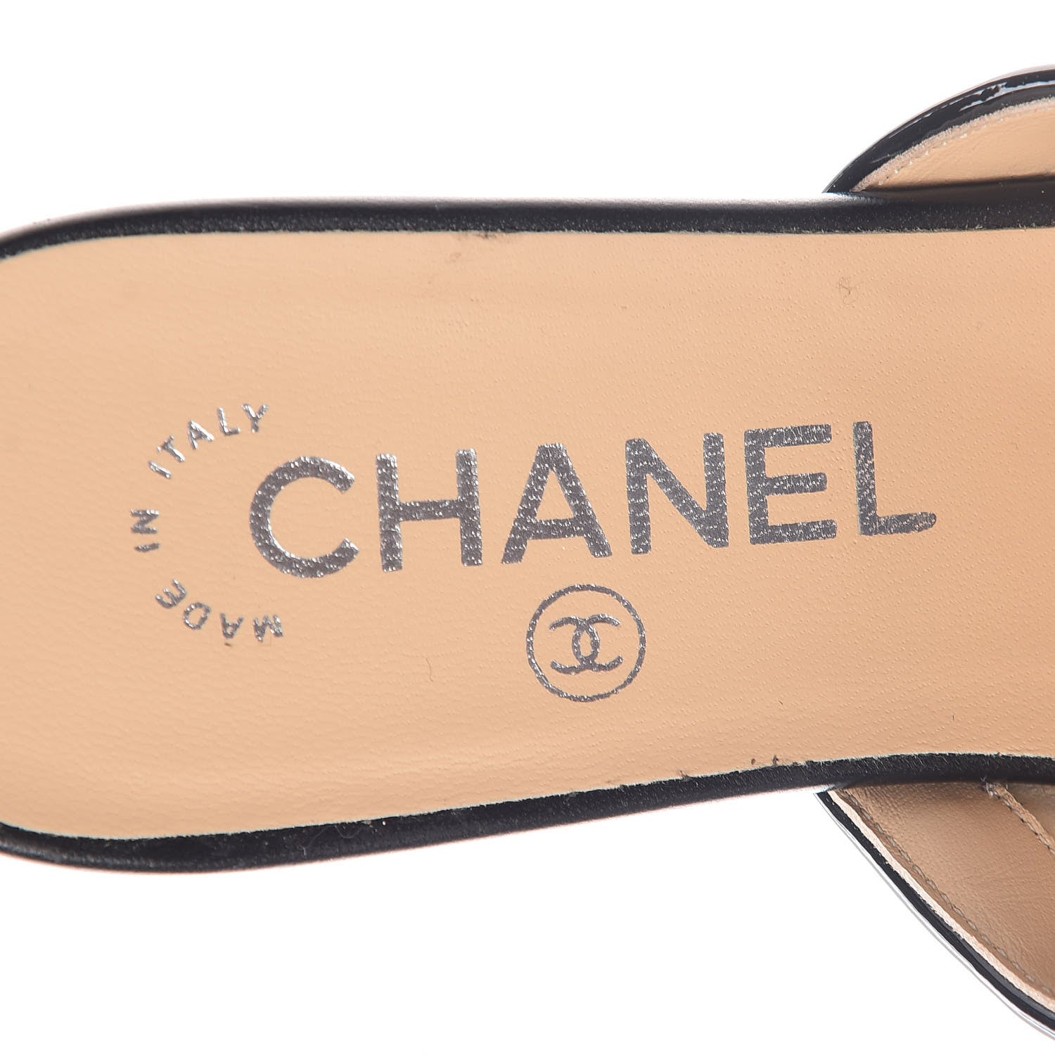 Chanel Lambskin Suede Quilted Mules 36 Black 6 of 9