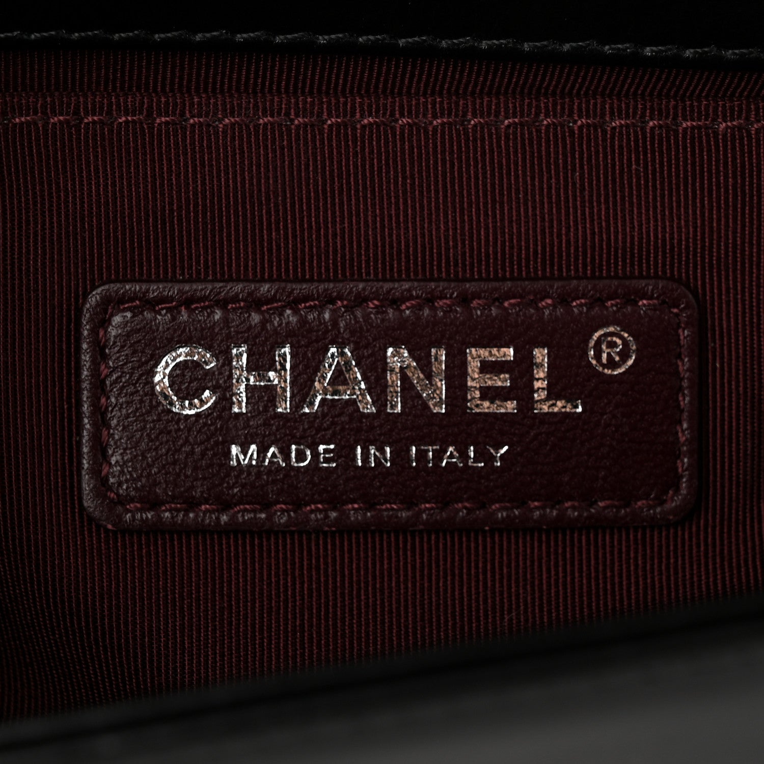 Chanel Glazed Calfskin Quilted Small Boy Chained Flap Black 6 of 10