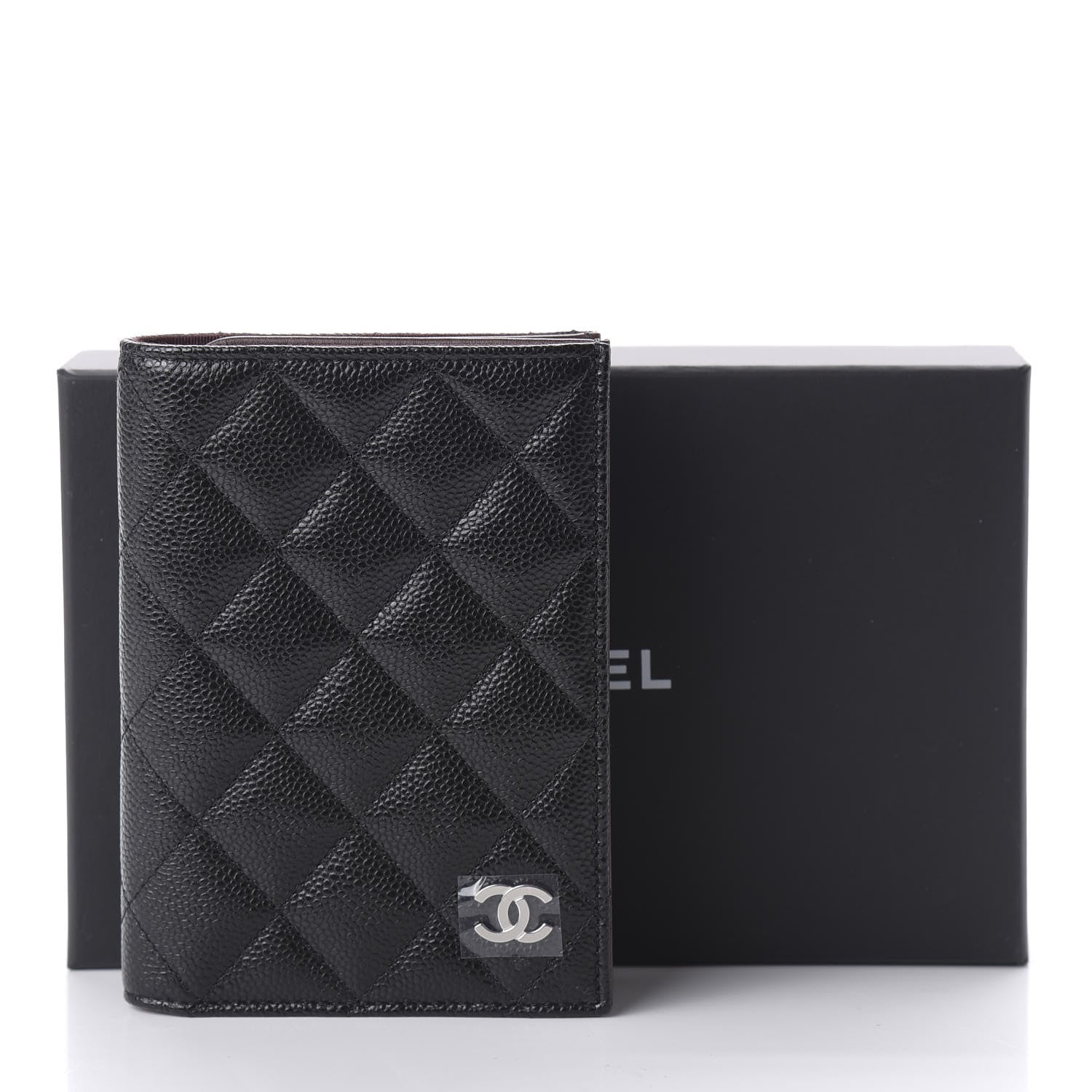 Chanel Caviar Quilted Passport Holder Black 10 of 10