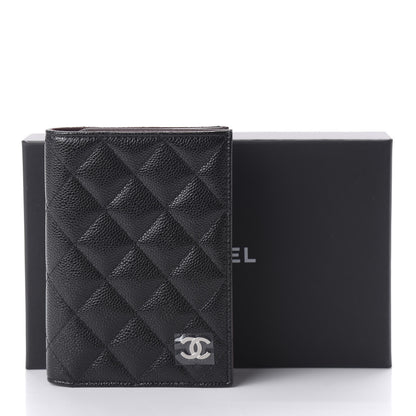 Chanel Caviar Quilted Passport Holder Black 10 of 10