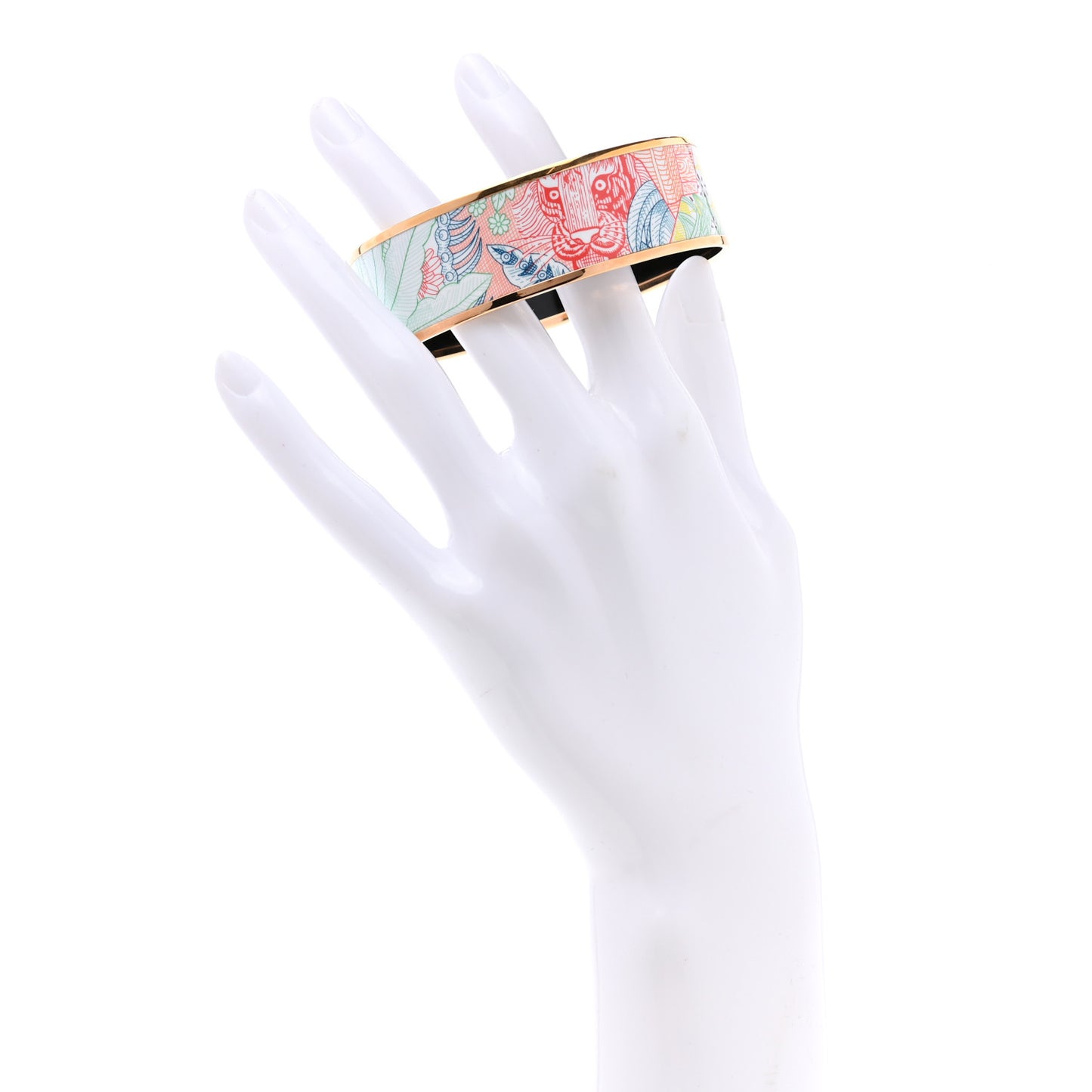 Enamel Printed Wide Bracelet 70