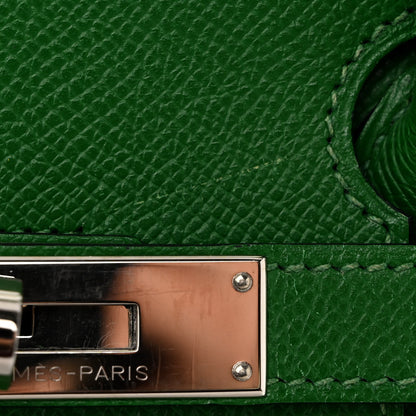 Hermes Epsom Birkin 35 Vert Bengale 13 of 13
