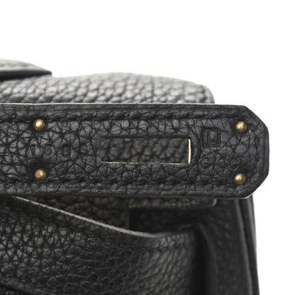 Hermes Taurillon Clemence Kelly Retourne 35 Black 6 of 13