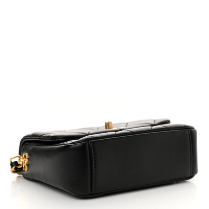 Chanel Lambskin Quilted Mini Side Note Flap Black 4 of 11