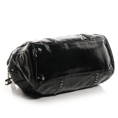 Chanel Patent Calfskin Large Luxe Ligne Tote Black 4 of 7