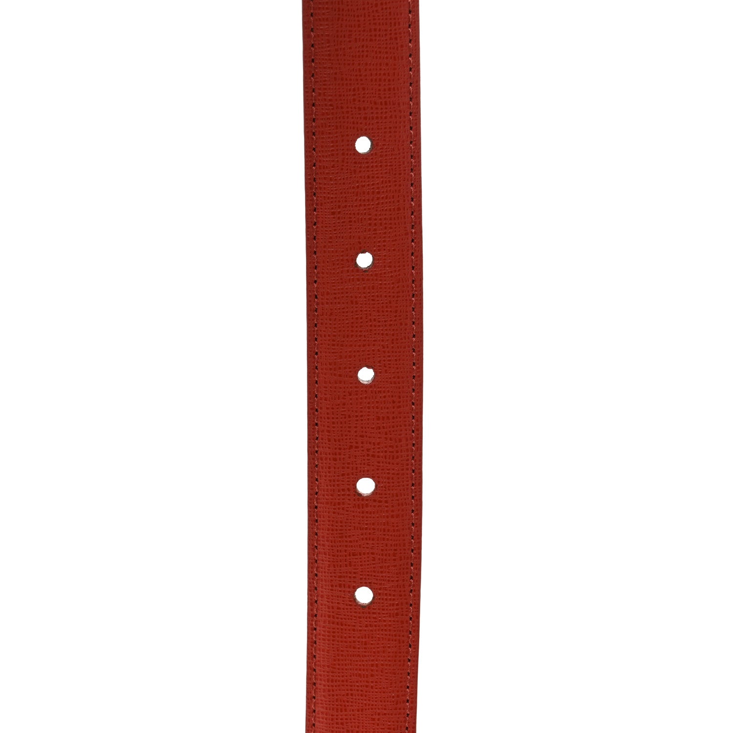 Fendi Vitello Elite FF Buckle Belt 85 34 Red 6 of 6