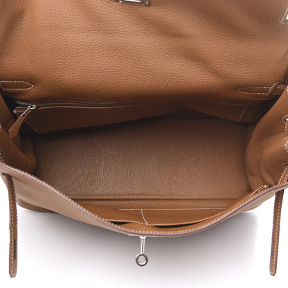Hermes Togo Kelly Retourne 35 Gold 5 of 10