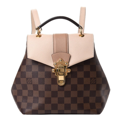 Louis Vuitton Damier Ebene Clapton Backpack Creme 1 of 10