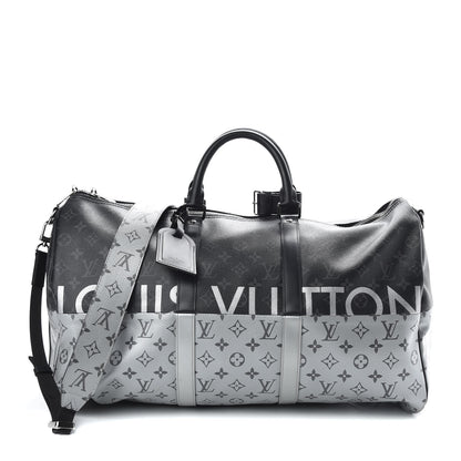 Louis Vuitton Monogram Split Keepall Bandouliere 50 1 of 12